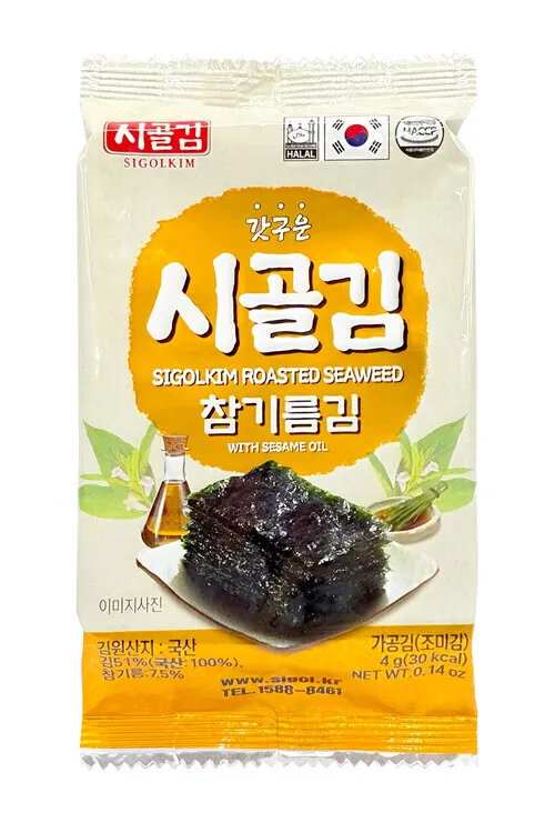 SigolKim Roasted Seaweed with Sesame Oil