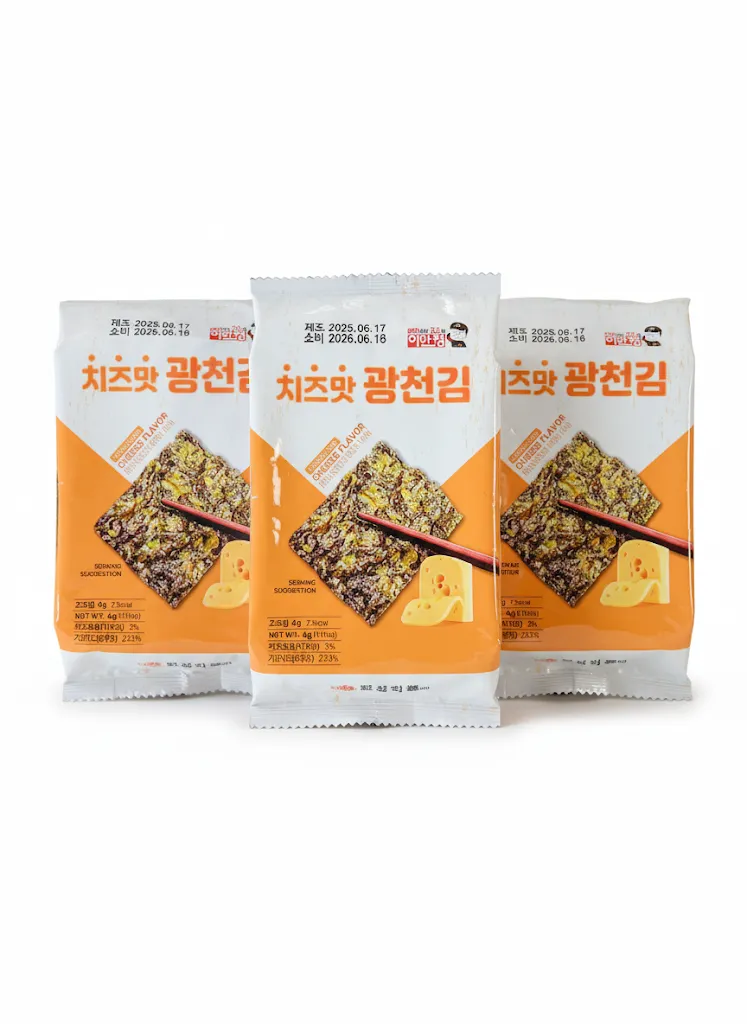 Leebanjang Cheese Flavor Gwangcheon Gim